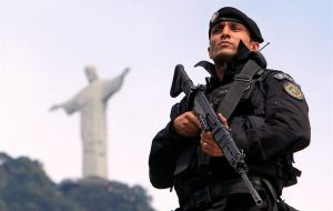 The army has already been deployed in Rio's favelas and in other cities such as Brasilia and Salvador de Bahía