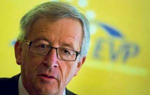 Mr. Juncker belongs to the European People's Party, which won the most seats in the European polls last week 