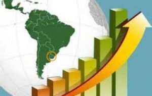 The Uruguayan economy reported GDP growth of around 6% during the last decade