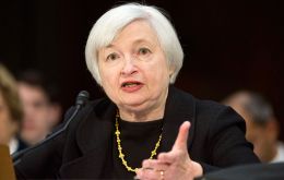 As far as interest rates go, Ms Yellen said they would remain near zero “for a considerable time” after the bond buying ends.