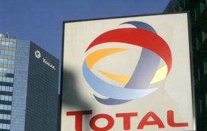 Total is scheduled to drill its first deep-water wildcat in the latter part of 2015.