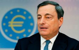The ECB president said he want inflation back at 2% from the current 0.5%