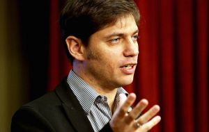 Kicillof apparently will not be part of the Argentine delegation 