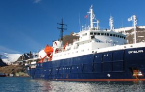 Vessels like Ortelius and Ushuaia, made 55 visits to South Georgia during the last tourist season