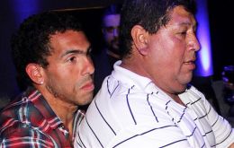 Segundo Tevez was first car-jacked, but when criminals realized he was Carlitos father they returned and abducted him 