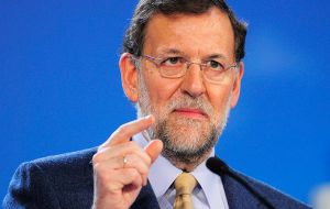 Rajoy insisted once again the referendum was unconstitutional and he would block it