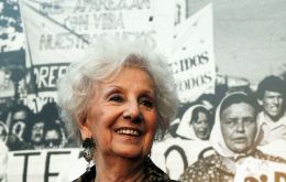 Estela de Carlotto, president of Grandmothers of Plaza de Mayo 