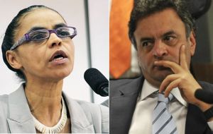 A new survey to be published on Monday will show whether Marina Silva has more support than Neves.
