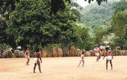 Jesuit chroniclers from the 17th, 18th Century wrote about a ball game played on foot called “mangai”.(Pic Conmebol)