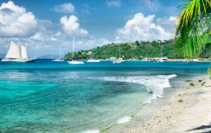In St. Vincent and the Grenadines, an estimated 18-30 meters of beach have been lost over the last nine years.