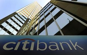 Citibank trapped between a rock and a hard place, faced with either infuriating a large customer (Argentina) or defying a US court order.