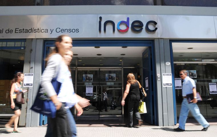 Official Indec figures released last week showed GDP growing 0.9% in the second quarter, up from a contraction of 0.5% in the quarter before