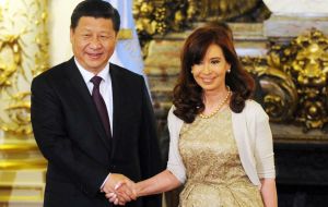 Ties between Argentina and the Asian giant have been expanding and were further boosted when President Xi Jinping visited Argentina in July