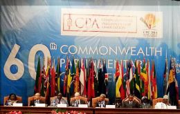 The 60th annual meeting of the Commonwealth Parliamentary Association (CPA) conference was held in Yaounde, Cameroon. has 53 country members. 