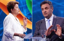 Rousseff recalled that in Neves home state of Minas Gerais, where he was twice governor, there has been a sharp rise in homicides and was heavily indebted.