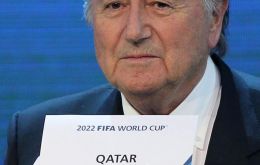 “We cannot play the World Cup in summer,” said Blatter. ‘The date which is the most convenient is the end of the year.”