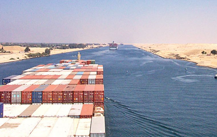 The 'new' Suez Canal will partially run in parallel to the current waterway and partially entail widening and deepening of existing parts