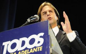 Lacalle Pou said he was ready to become a candidate of all Uruguayans after 26 October