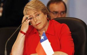 “President Bachelet has proposed a transforming long term agenda in the fields of energy, taxes and educations” for the two blocks”