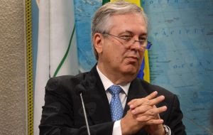 Brazil foreign minister Figueiredo said they are “two processes that complement each other, which are after something very similar and that is integration”.