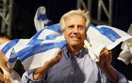 Vazquez becomes the third president in Uruguay's history to be elected twice president. Uruguay has not re-election.