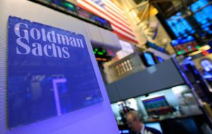Goldman Sachs also anticipated that investment in the US shale gas industry would be held up at the current level of prices.
