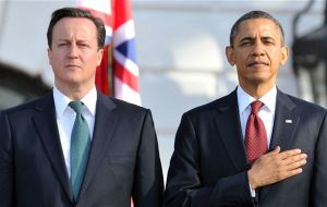 UK Prime Minister Cameron is on a two-day visit to the US where he is scheduled to meet President Obama, congressional leaders and business people