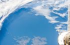 The picture was taken by Russian cosmonaut Oleg Guermanovich Artemiev from the ISS