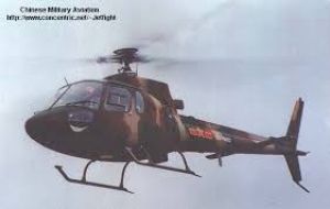 Argentina reached an agreement in 2011 to co-start production of China's Changhe Z-11 light helicopter 