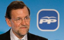 Although Rajoy's party came in first place in the opinion poll, its popularity has plunged of late after a series of corruption scandals in their own ranks