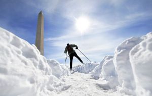 Temperatures in Washington DC are set to reach 2F, the lowest in 20 years. Even Orlando, Florida, was expected to see temperatures fall below freezing.