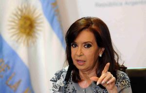 CFK accused judges and prosecutors of having led an “opposition rally” marking the “baptism of fire” of the “Judicial Party” 