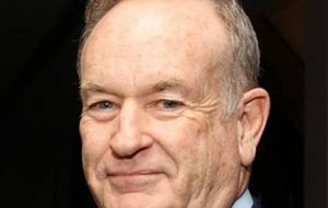 Mother Jones highlighted several examples of O'Reilly saying he reported from a “war zone” during the Falklands conflict.