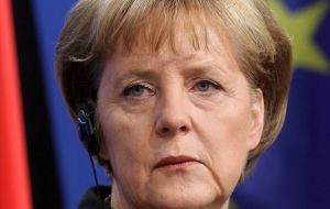 Chancellor Angela Merkel's spokesman said on Wednesday it was Germany's firm belief that the question had been resolved legally and politically.