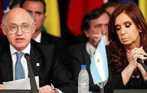 Argentine foreign minister Timerman argues the Islanders are a “non-people” while President Cristina Fernandez refers to the Falkland Islanders as 'squatters'. 