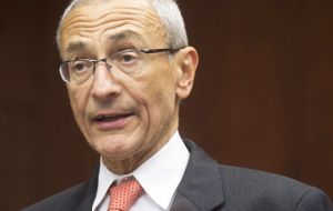 “It's official: Hillary's running for president,” said to aide John Podesta. “She is hitting the road to Iowa to start talking directly with voters”. 