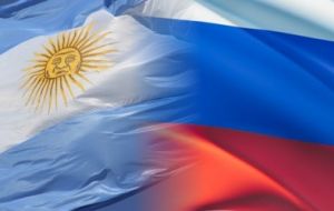 Russia/Argentina food trade soared to 1.3bn dollars following Moscow's reaction to the sanctions implemented by the West because of the Ukraine situation