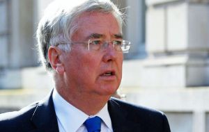 UK's Defense Secretary Fallon's announcement of an increase in military spending in the zone generate concern because they mean 'militarization'