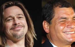 Correa asked his government to launch a worldwide Internet campaign aimed to warn the Hollywood A-list actor Brad Pitt that he is being “used” by Chevron