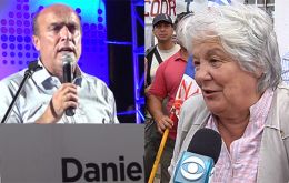 Lucia Topolansky, former First Lady, Daniel Martínez and Edgardo Novick are the main competitors in Montevideo of Sunday's vote