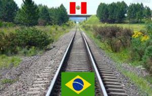 A transcontinental railway would cut several days of sailing and slash transport costs according to Brazilian estimates 