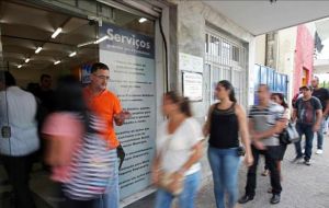 In a separate report, statistics agency IBGE said Brazil's unemployment rate climbed to 6.4% in April, the highest since May 2011. 
