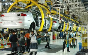 Industrial production was down 1.5% in April and again the auto industry was the hardest hit, plummeting a total of 20.7% compared to April 2014. 