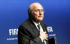 Addressing the FIFA Executive Committee, Blatter reminded all those present that he was “the President of all member associations of FIFA”.