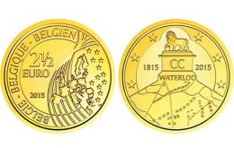 The €2.50 coin, a first in Belgium, with 70,000 of them minted, can only be spent in Belgium under an EU regulation which allows for irregular denominations