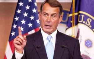 Republican speaker Boehner warned that when the US doesn't lead “we’re essentially inviting China to go right on setting the rules of the world economy”.