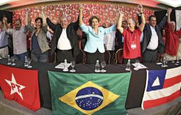 “We are here to show that the Workers’ Party is alive and prepared for new challenges. Injured, yes, but alive,” Lula da Silva said.