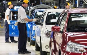 Brazilian Motor Vehicle Manufacturers Association estimates vehicle production will drop to 2.6 million units in 2015, about 18% less than last year's