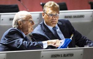 Although no one has been named in the investigation, Lauber did not discard  formal interviews with relevant people, including  Blatter and Jerome Valcke 