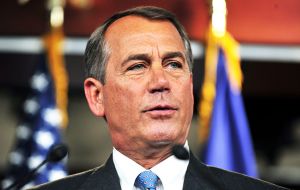 “I respect his right to speak out on these important issues” cautiously commented Republican John Boehner, a Catholic and head of the Lower House